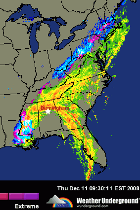 2008 massive storm with snowfall potential